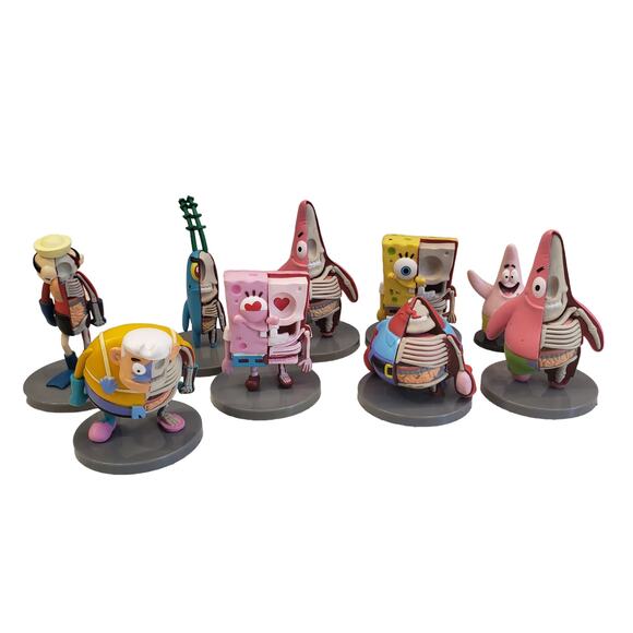 Nickelodeon Hidden Dissectibles SpongeBob Squarepants Figures RARE - Picture 1 of 16